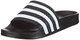 adidas Originals ADILETTE LADY 072329, Damen, Sandalen/Fashion-Sandalen, Schwarz (BLACK/RUNNING WHITE), EU 36 2/3 (UK 4)