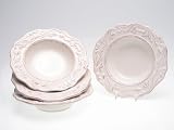Certified International Firenze Ivory 9-3/4-Inch Soup/Cereal Bowl, Set of 4
