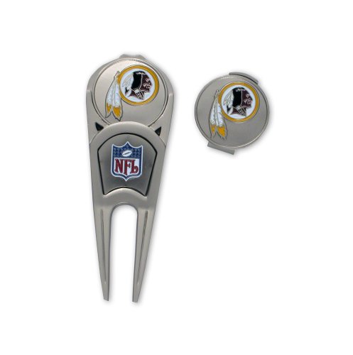 Washington Redskins Ball Mark Repair Tool & Hat Clip Combo