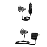 Essential Kit for the Motorola Headset H500 - includes Car and Wall Charger with Rapid... by 