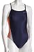 Reebok Women's Performance Silver Splice Recharge Back Swimsuit