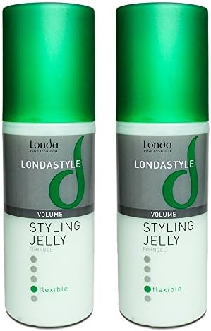 2 x Londastyle Styling Jellyto blow-dry gel Flexible gel volume per 150ml by Londastyle