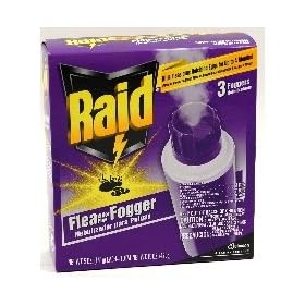 Raid Flea Killer Plus Fogger box of 3 - 5oz cans