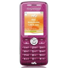 Sony Ericsson W200i Handy (Triband) sweet pink