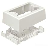 UPC 074983353941 product image for Panduit JBX3510IW-A 1-Gang Outlet Box, Off White, 2-Piece | upcitemdb.com