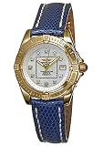 Breitling K7135612-A583-131Z Cockpit Lady White Mother-of-Pearl Dial Leather Lizard Women's Chronometer Watch