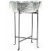 Achla Designs C-52 Embossed Galvanized Tub
