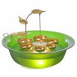 Woodstock Bell Flower Fountain, Green