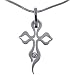 Gothic Cross Necklace Pendant