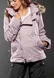 Oakley Women’s Tiers Snow Jacket,Purple Sand,X Large thumbnail