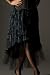 Vollers Crushed Taffeta Cocktail Skirt 2060