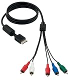 PlayStation 3 / PS3 Slim - Component AV Cable -black- Komponenten-AV-Kabel