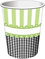 Creative Converting Sweet Baby Feet Green Hot or Cold Beverage Cups, 8-Count