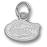 University of Florida Gator Head 5/16 Pendant (Silver)