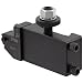Dorian Tool D881 Chromium Molybdenum Alloy Steel Quick Change OD and ID Threading Toolholder with External On Edge Insert Cartridge for SDN25AXA Super Quick Change Tool Post, 3-55/64" Width, 1" Height