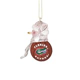 Florida Gators NCAA Acrylic Basketball Snowman Ornament (2.50)
