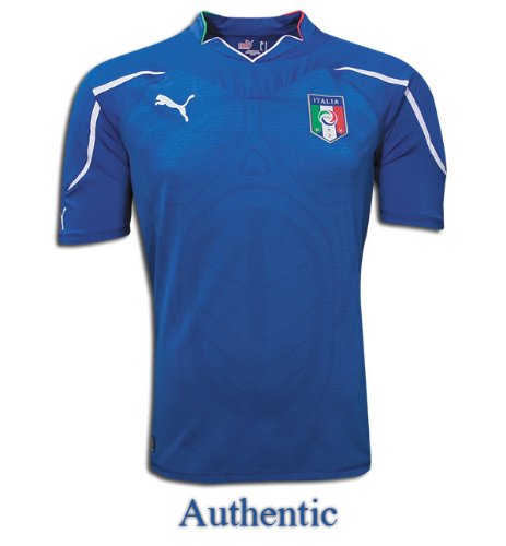 Italy 08/09 Authentic Home Soccer Jersey