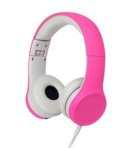 Snug Play+ Kids Headphones Volume Limiting and Audio Sharing Port (Pink)