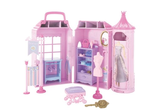 Barbie Mini Kingdom Princess Boutique Playset 41oqVYyEEDL Barbie Mini Kingdom Princess Boutique Playset