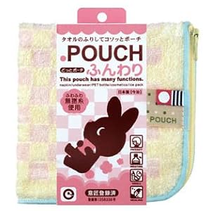 【クリックで詳細表示】可愛いだけじゃない★実用性抜群の使い勝手抜群！！どっとポーチふんわり ミルクホワイト