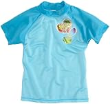 41oqX7RIeGL. SL160  Kanu Surf Girls 7 16 Surf Safari Short Sleeve Rashguard, Blue, Small (8)