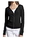 LE3NO Womens Ultra Lightweight Zip up Hoodie Jacket with Adjustable Sleeves