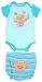 Sesame Street Newborn Baby Girls Zoe Creeper Diaper Cover Set