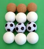 12 Kickerbaelle (4x3), 4 verschiedene Sorten, Nur bei impisports in Original-Qualitaet