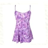 It Figures! Slender Thighs Collection Butterfly Drawstring Swimdress Swimsuit RETAIL VALUE $109