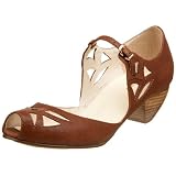 All Black Womens Cutout Kid Mary Jane