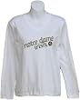 Womens Notre Dame T-Shirt - Womens Notre Dame Fightin Irish Double Play L/S Tee