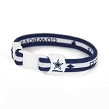 Dallas Cowboys NFL 8.5'' Titanium Sports Bracelet