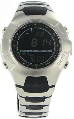 Suunto Observer ST Wrist-Top Computer Watch with Altimeter, Barometer, and Compass (Stainless Steel)