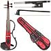 Yamaha SV-130 Concert Select Silent Electric Candy Apple Red 4/4 Violin Outfit including a Johnson Artist Carbon Composite Bow & Yamaha Red Gig Bag