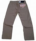 リーバイス levis 501 クロップドパンツ 茶 ジーンズ デニム メンズ 夏物 (30)