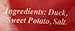 Smokehouse 100-Percent Natural Duck And Sweet Potato Dog Treats, 8-Ounce