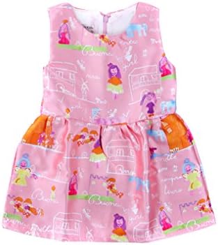 Girl Vestidos Casual Designer Children Clothing Princess Summer Dress(24M, B)