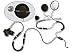 MotoComm Plug-in Bike-To-Bike Communications for Yaesu / Vertex Radios - Helmet / H-Bar Mount - Open Face Helmet