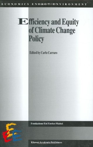 Efficiency and Equity of Climate Change Policy (Economics, Energy and Environment)