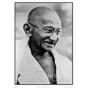 INSPIRATIONAL GANDHI POSTER