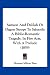 Samson And Delilah Or Dagon Stoops To Sabaoth: A Biblio-Romantic Tragedy, In Five Acts, With A Prelude (1859)