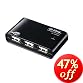 PLANEX USB2.0/1.1 4ポート USBハブ バスパワー PL-UH401