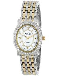 August Steiner Womens AS8043TTG Dazzling Diamond Oval Bracelet Watch