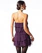 Strapless Petal Tiered Mini Dress Product Image