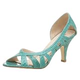 ALL BLACK Women's 3NY-58 Open Toe Pump