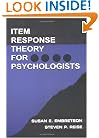 Item Response Theory (Multivariate Applications Series)