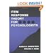 Item Response Theory (Multivariate Applications Series)
