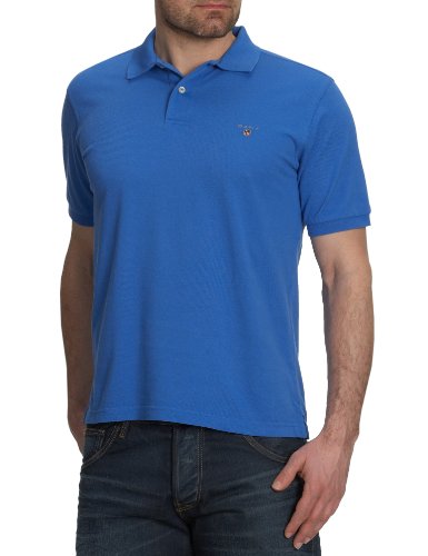 GANT Herren Shirt/ Poloshirt 2201, Gr. 54 (XL), Blau (AZUR BLUE) Preisvergleich