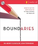 Boundaries: When to say Yes, When to Say No, To Take Control of Your Life (Inspirio/Zondervan Miniature Editions)