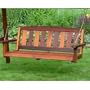 Great American Woodies Mission 4ft. Red Cedar Porch Swing